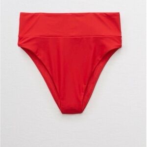 Aerie High Cut Cheeky Bikini Bottom